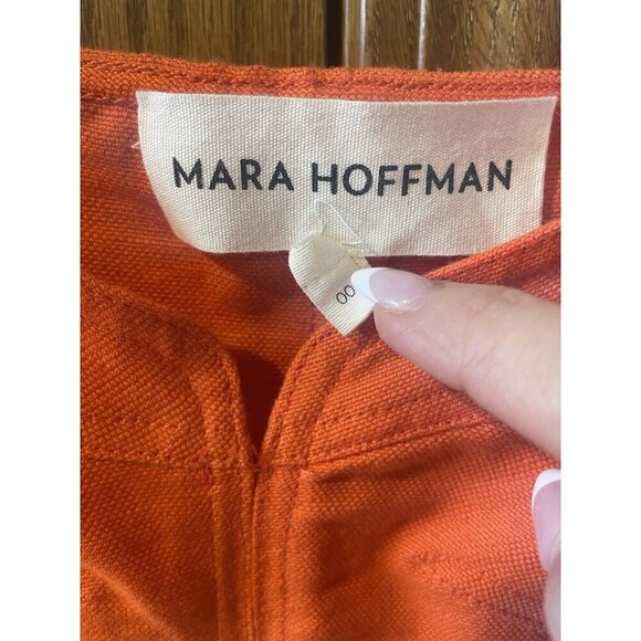 Mara Hoffman Anita Orange Mini Dress - Picture 11 of 13